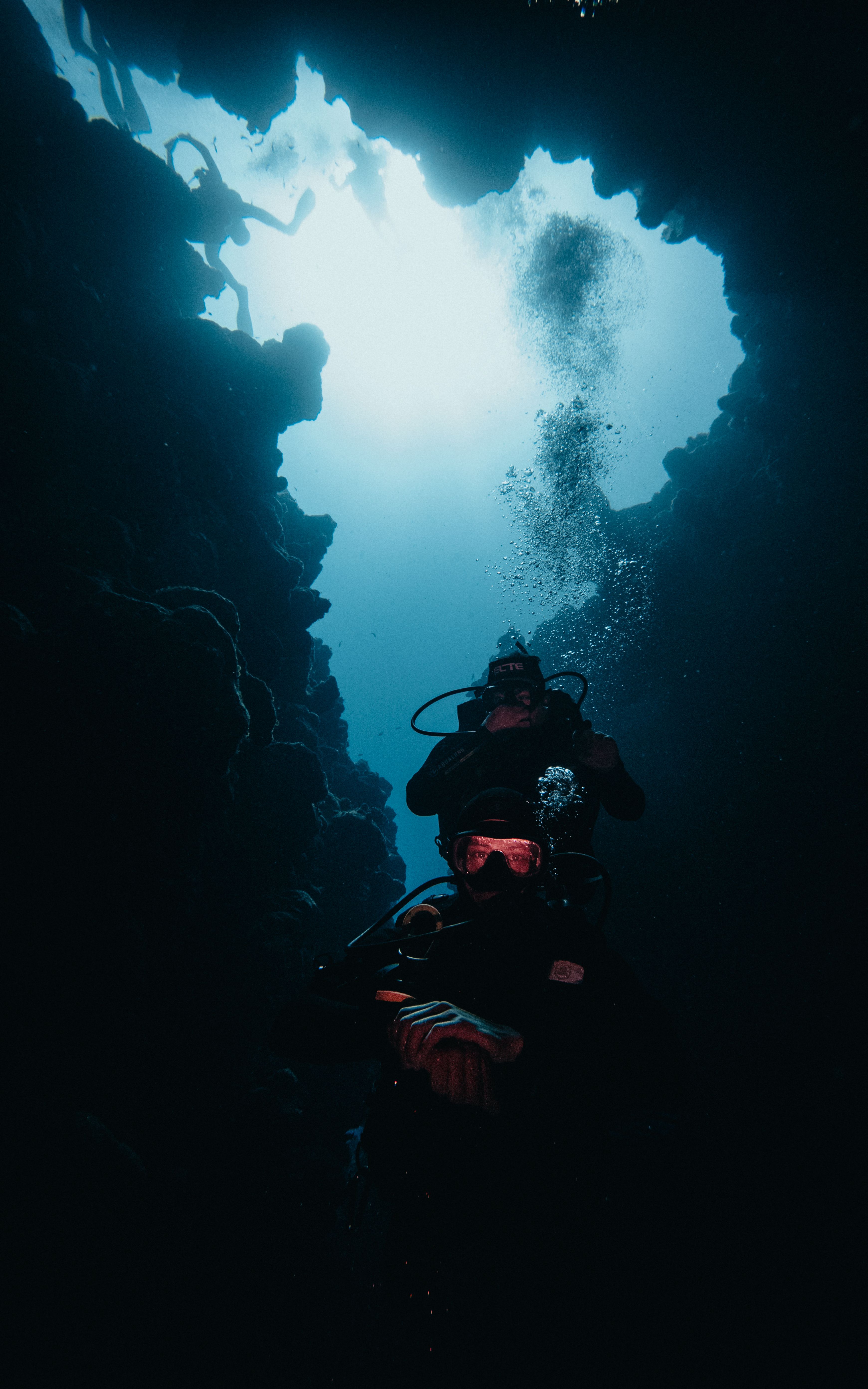 Dahab Blue Hole from above